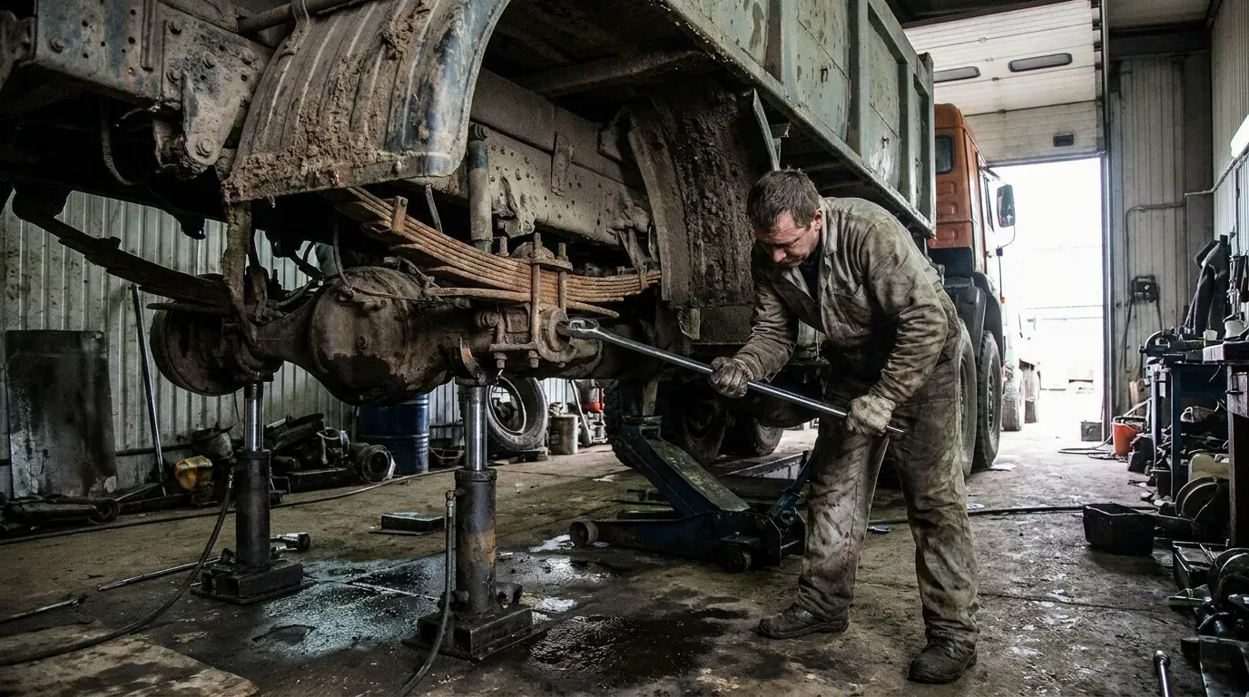 Замена рессор грузовика: пошаговый разбор для тех, кто хочет понять процесс