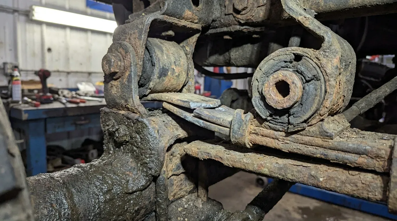 Что убивает подвеску грузовика быстрее всего