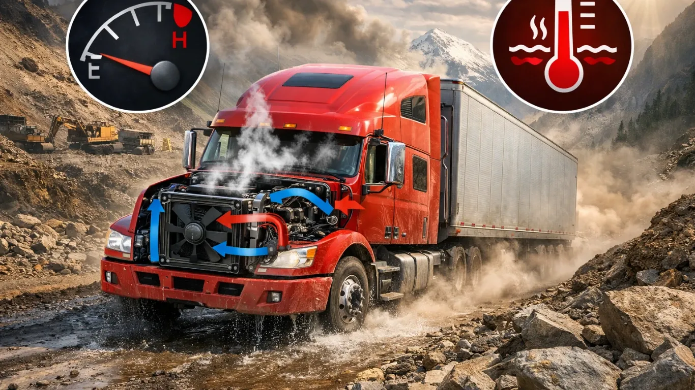 Система охлаждения грузового автомобиля: какие детали важно проверять