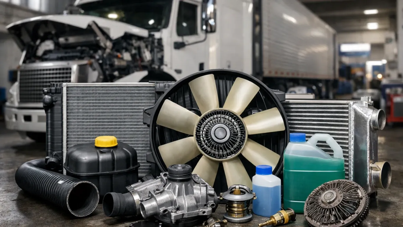 Система охлаждения грузового автомобиля: какие детали важно проверять