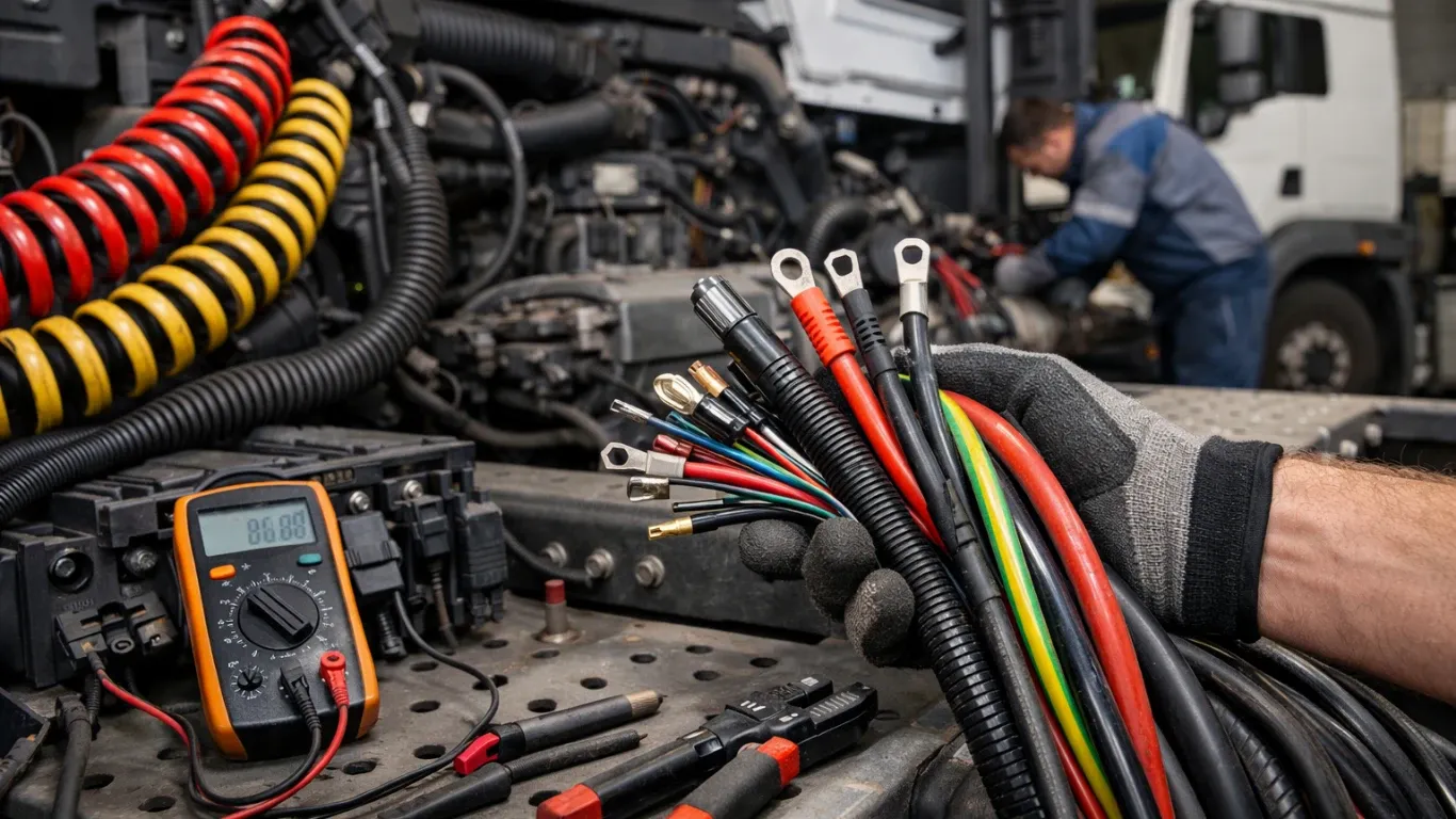 Электрооборудование на грузовиках: виды деталей и особенности выбора