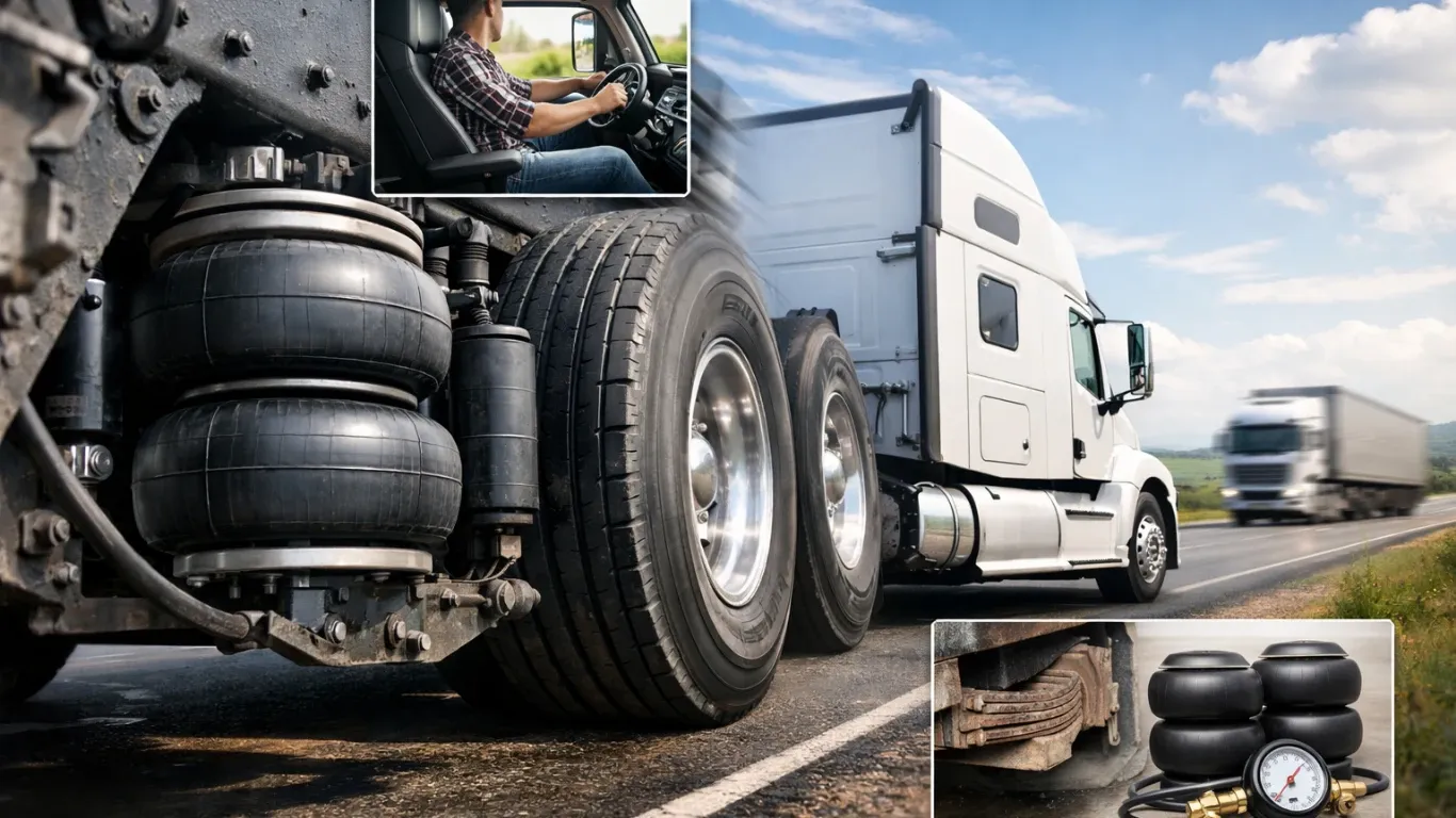 Пневмосистема и пневматические компоненты грузового авто: выбор и нюансы