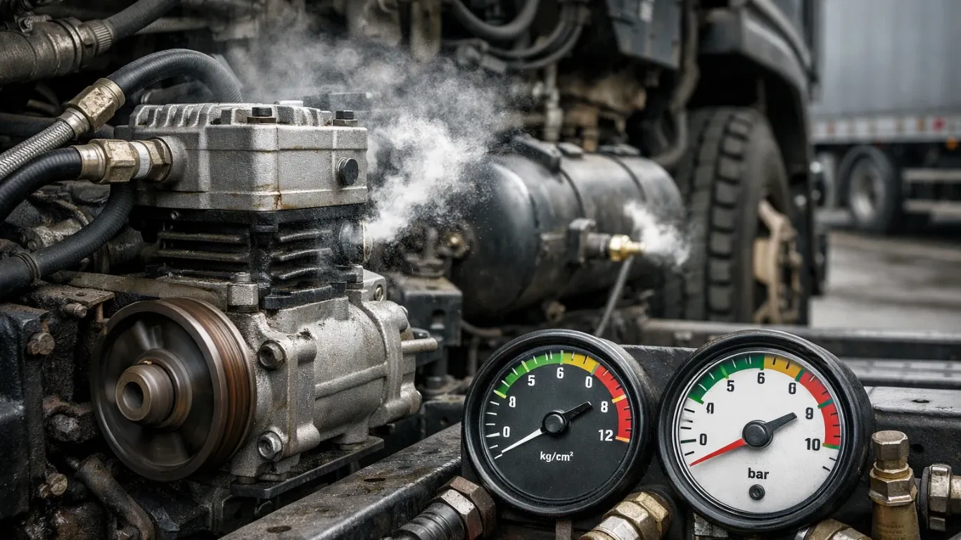 Пневмосистема и пневматические компоненты грузового авто: выбор и нюансы