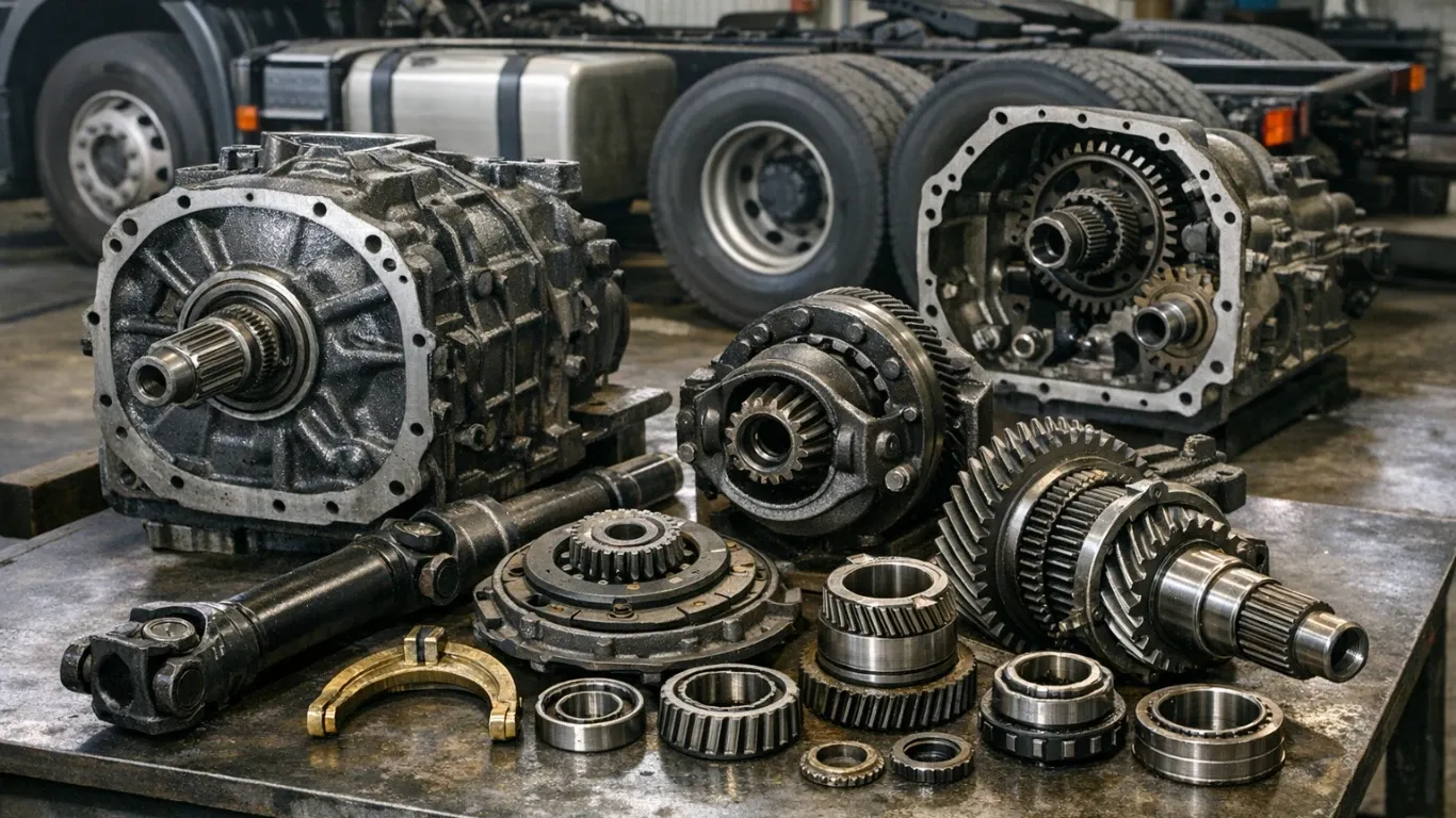 Трансмиссия грузового автомобиля: важные детали и как их подобрать