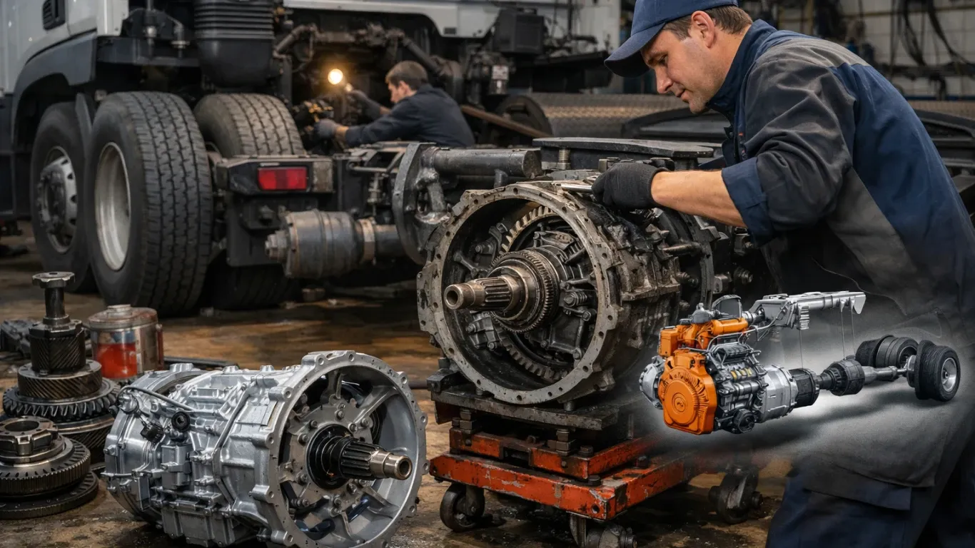 Трансмиссия грузового автомобиля: важные детали и как их подобрать