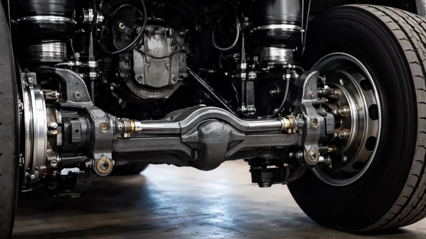 Балка переднего моста грузовика: назначение и износ