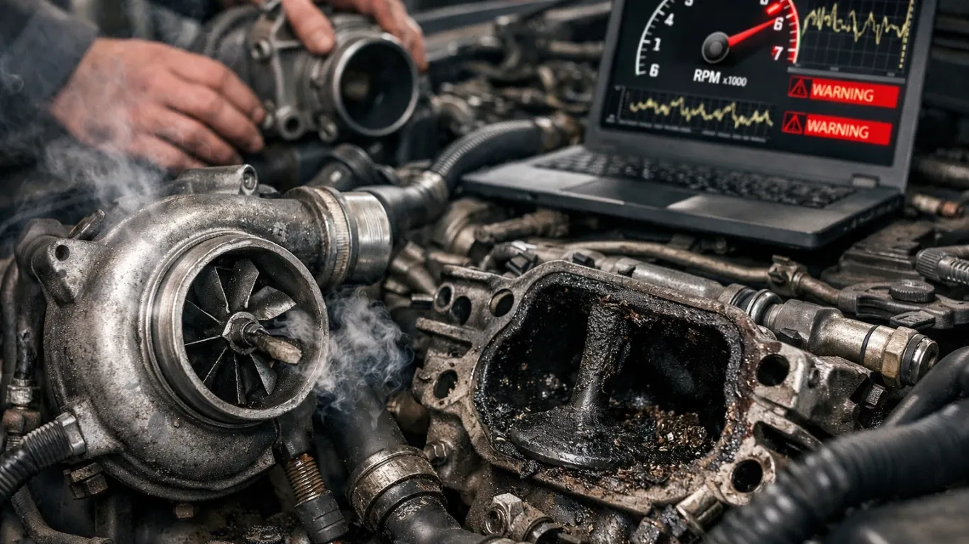 Двигатель грузового автомобиля: детали, которые изнашиваются чаще всего