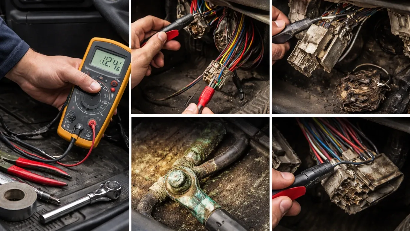 Проблемы с массой и контактами 