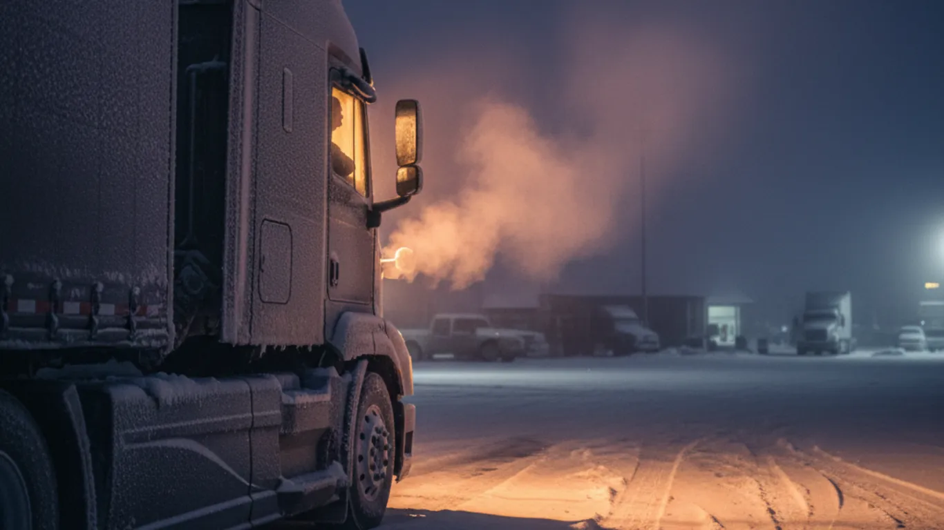 Отопление кабины в сильный мороз: как сохранить тепло на стоянке