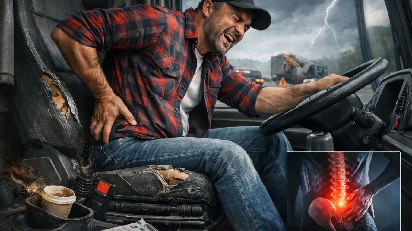 Сиденье в кабине грузовика: как понять, что пора ремонтировать