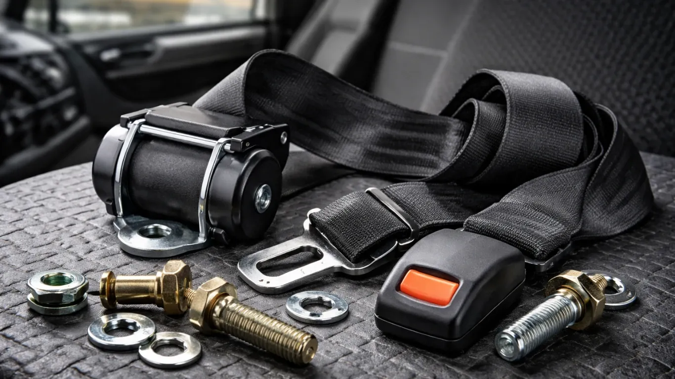 Ремни безопасности в грузовике: признаки износа, блокировки, замена и крепеж