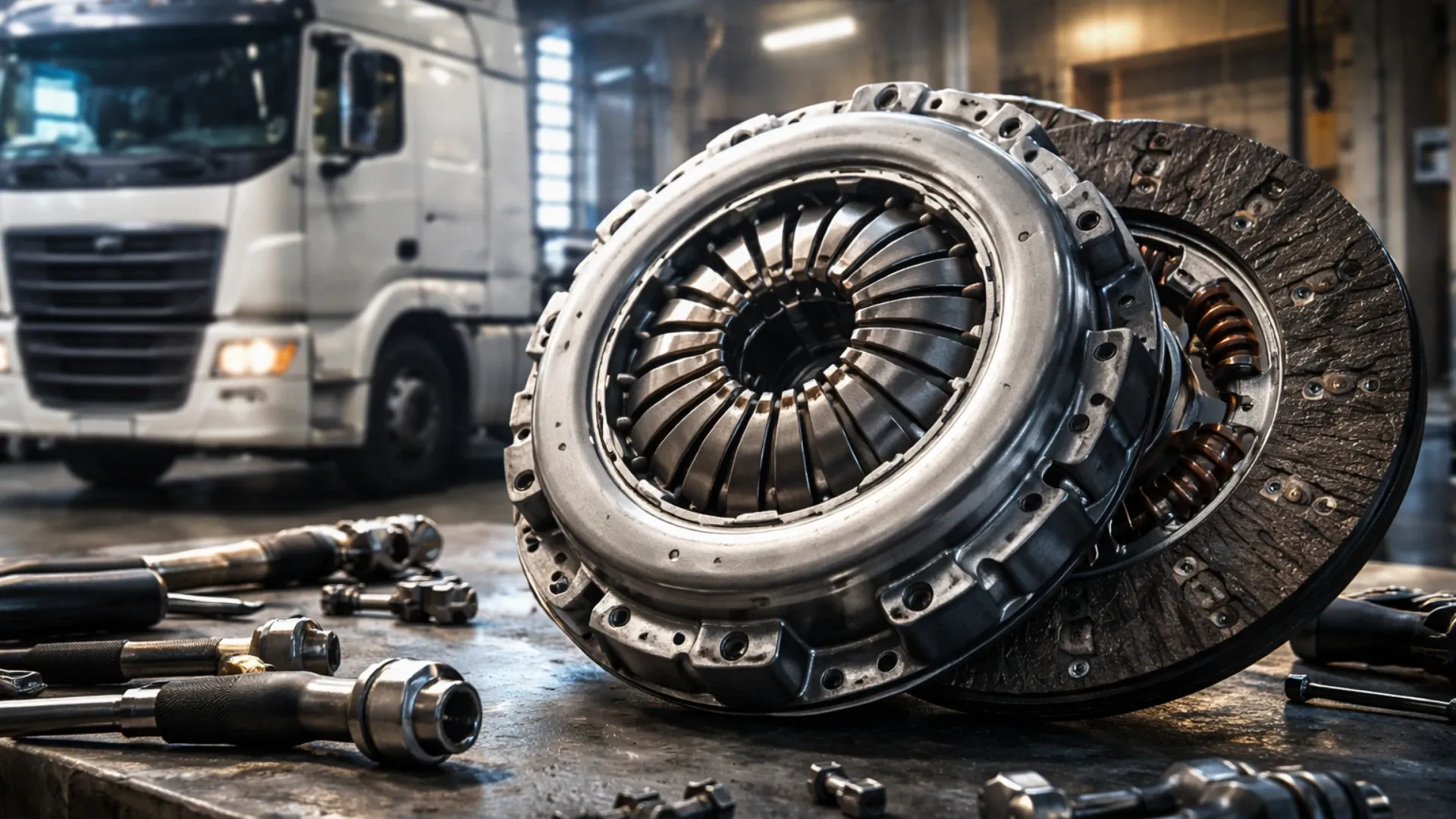 Корзина сцепления грузовика: как работает и когда менять