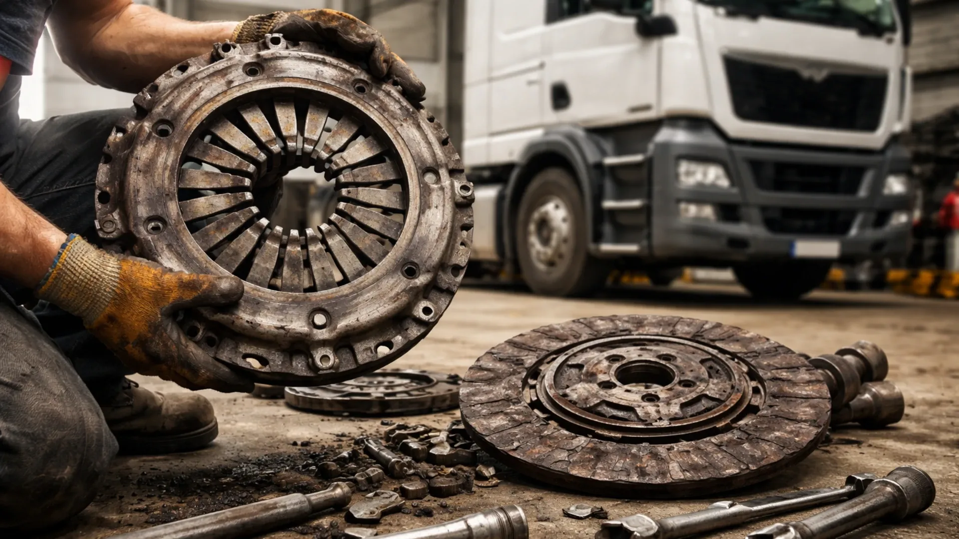 Корзина сцепления грузовика: как работает и когда менять