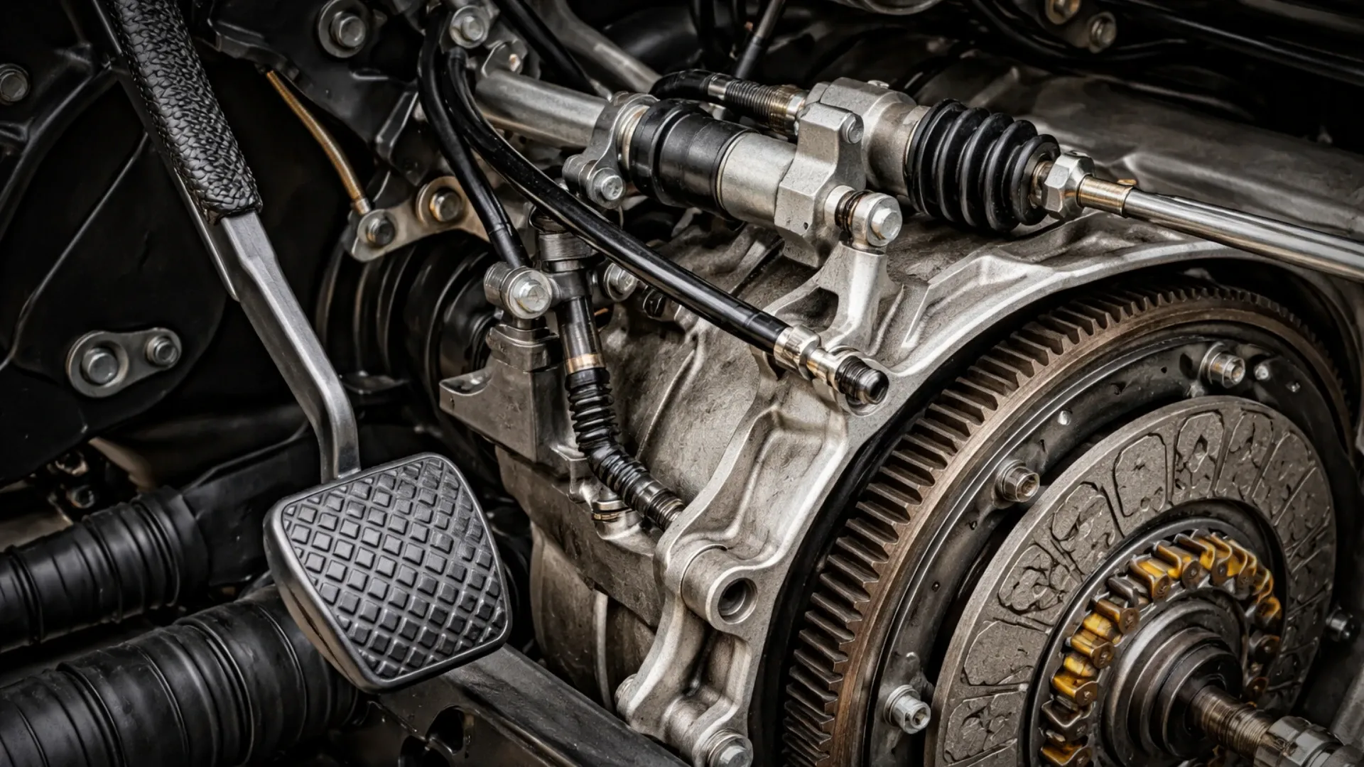 Педаль сцепления грузовика и её регулировка