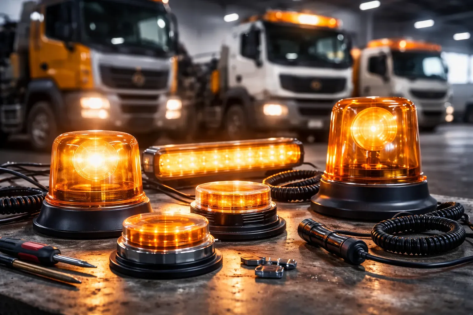 Проблесковые маячки для спецтехники: как правильно выбрать