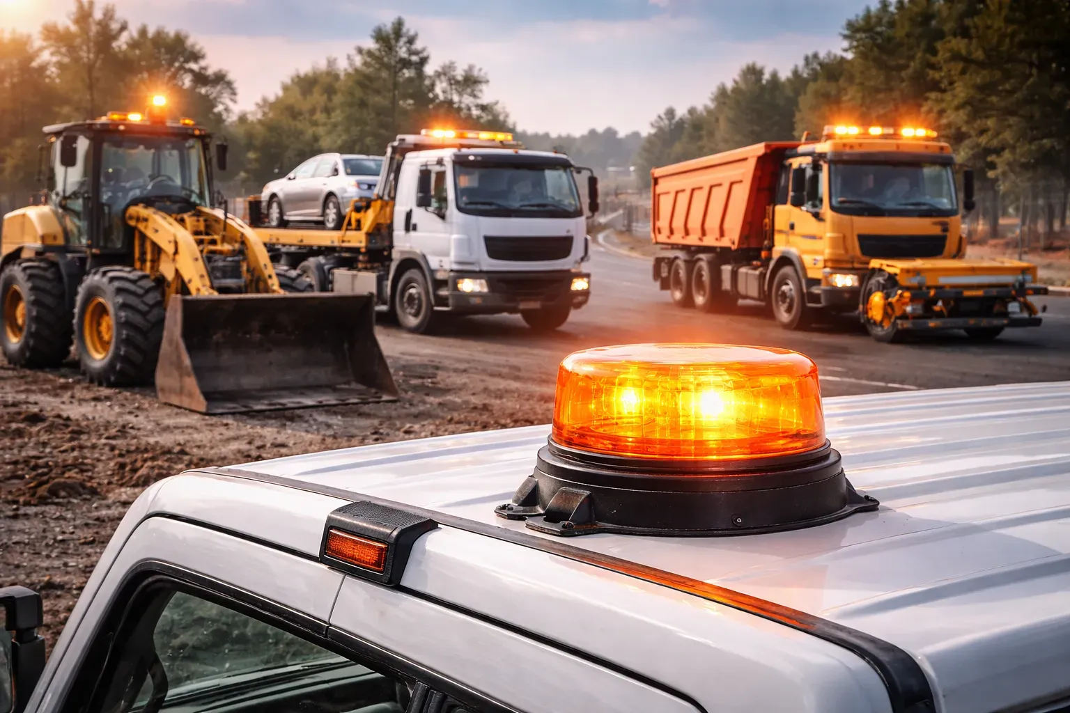 Проблесковые маячки для спецтехники: как правильно выбрать