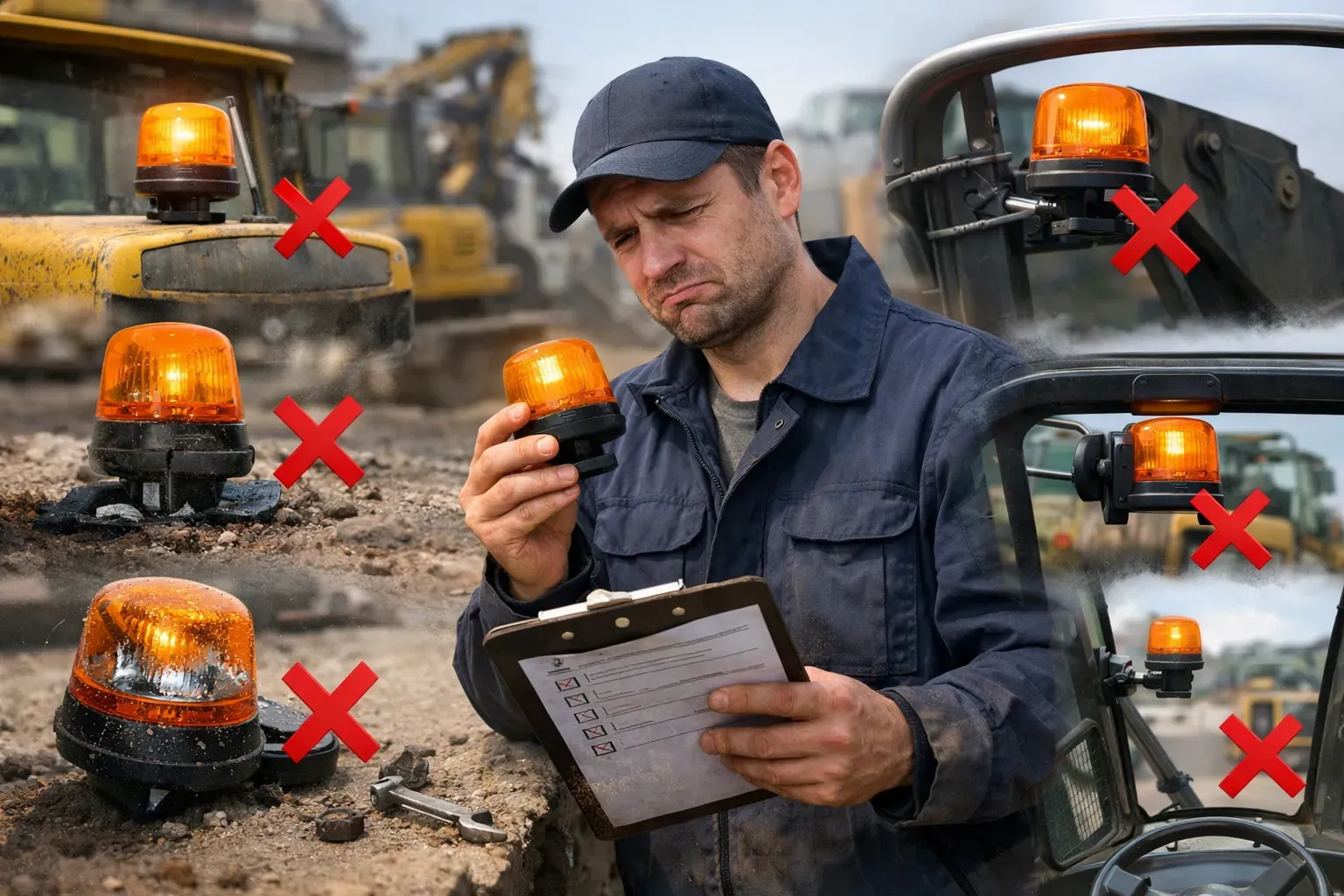 Проблесковые маячки для спецтехники: как правильно выбрать